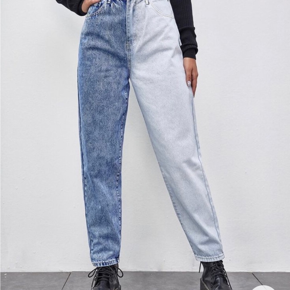 Shein high waisted butterfly design jeans size 25